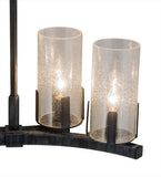 53"L Cero 8 Lt Modern Chandelier