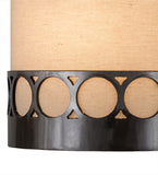 8"W Cilindro Circulo Wall Sconce
