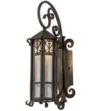 9"W Caprice Lantern Victorian Outdoor Wall Sconce