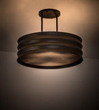 30"W Concertina Contemporary Pendant