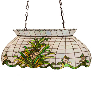 32"L Welcome Pineapple Island/Billiard Pendant