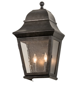 9"W Vincente Victorian Outdoor Wall Sconce