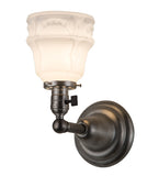 5"W Revival Oyster Bay Garland Revival Wall Sconce