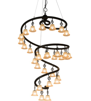 60"W Zikloi 30 Lt Chandelier
