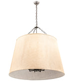  42"W Cilindro Tapered Fabric Pendant