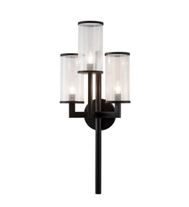 18"W Cilindro Ashcroft Modern Wall Sconce