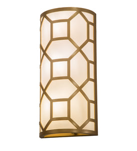 8"W Cilindro Mosaic Modern Wall Sconce