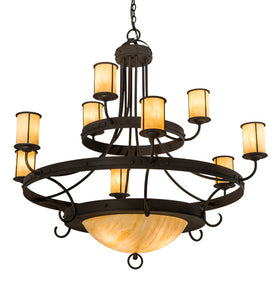 52"W Nehring 9 Lt Contemporary Chandelier