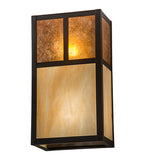 6.5"W Hyde Park "T" Mission Wall Sconce