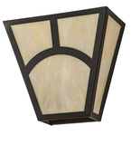 13"W Mission Hill Top Wall Sconce