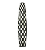 7"W Checkers Tube Contemporary Wall Sconce
