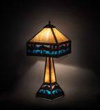 29"H Deer Lodge Lighted Base Table Lamp