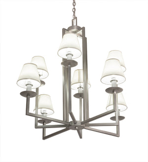 43"W Porte Tournante 8 Lt Chandelier