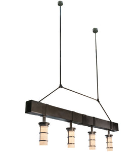 144"L Cilindro Cityplace Kitchen Island Lighting