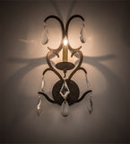 10"W Alicia Glam Wall Sconce