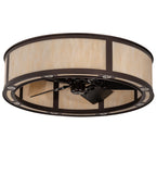 36"W Smythe Craftsman LED Chandel-Air Ceiling Fan