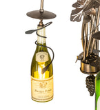 18"W Tuscan Vineyard 3 Lt Wine Bottle Chandelier