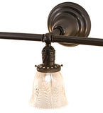 25"W Revival Summer Wheat 3 Lt Wall Sconce