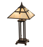  24"H Cross Mission Table Lamp