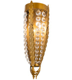  6"W Chrisanne Crystal LED Glam Wall Sconce
