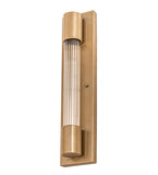 4.5"W Cilindro Pipette Modern Wall Sconce