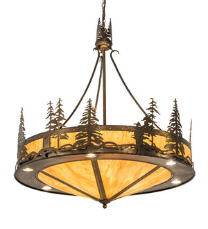 40"W Tall Pines Inverted Pendant