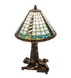 22.5"H Lighthouse Double Lit Table Lamp