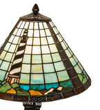 22.5"H Lighthouse Double Lit Table Lamp