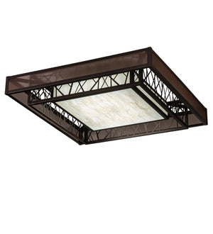 36"Sq Quadrato Rich Umador Semi-Flushmount