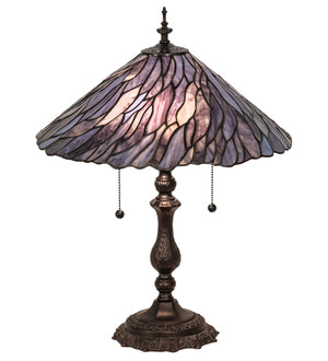 21"H Willow Jadestone Table Lamp