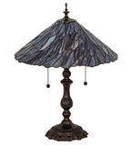 21"H Willow Jadestone Table Lamp
