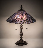 21"H Willow Jadestone Table Lamp