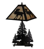 21"H Moose on the Loose Table Lamp