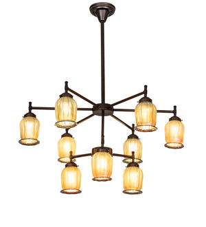 32" Revival Favrile 9 Lt Chandelier