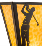 13"W Golf Wall Sconce