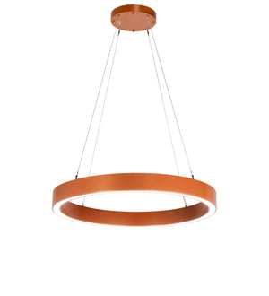 40"W Anillo Halo Pendant