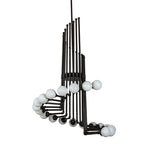 50"W PipeDream Cascading Chandelier