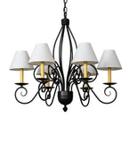 32"W Squire 6 Lt Traditional Chandelier