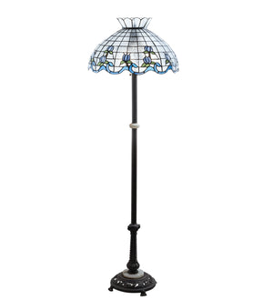 62"H Roseborder Floor Lamp