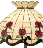 62"H Roseborder Floor Lamp
