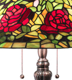 30"H Tiffany Rosebush Table Lamp
