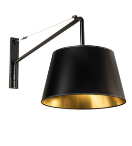 20"W Cilindro Tapered Swing Arm Wall Sconce