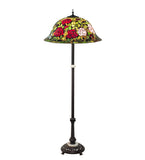 62"H Tiffany Rosebush Floor Lamp