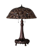 31"H Fishscale Table Lamp