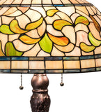31"H Tiffany Turning Leaf Table Lamp
