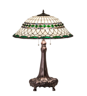 31"H Tiffany Roman Table Lamp