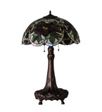 31"H Renaissance Rose Table Lamp