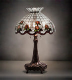 33"H Roseborder Table Lamp