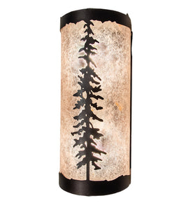 5"W Tall Pines Wall Sconce