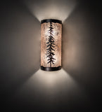 5"W Tall Pines Wall Sconce